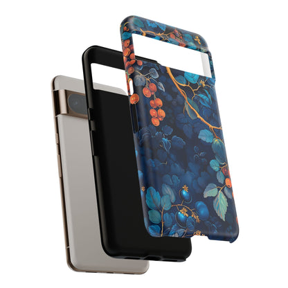 Artistic Phone Case with Floral Design, Tough Cases for iPhone, Nature-Inspired Accessory, Unique Gift for Her, Protective Cover