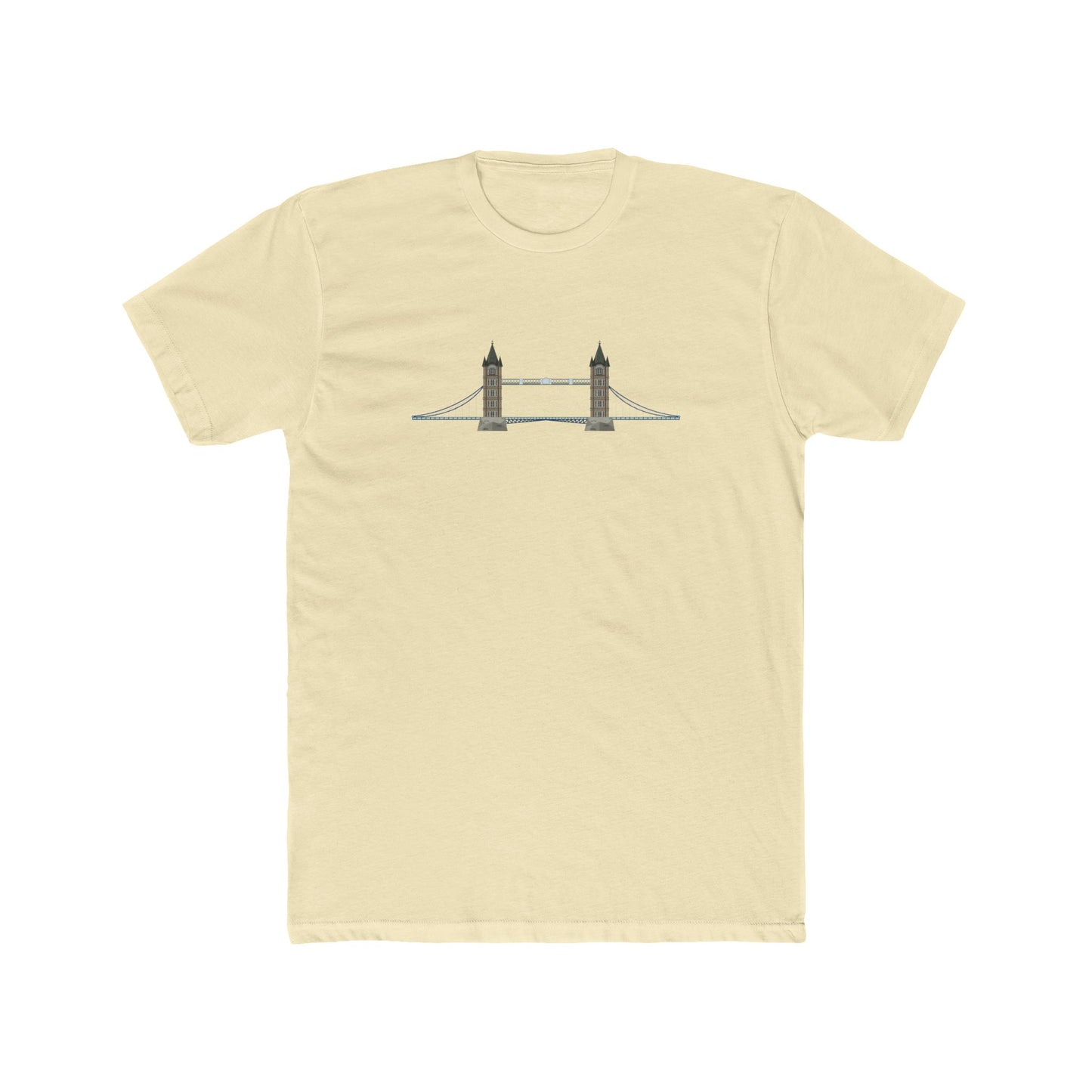 Tower Bridge - Iconic London Landmark Cozy Unisex Cotton Crew Tee