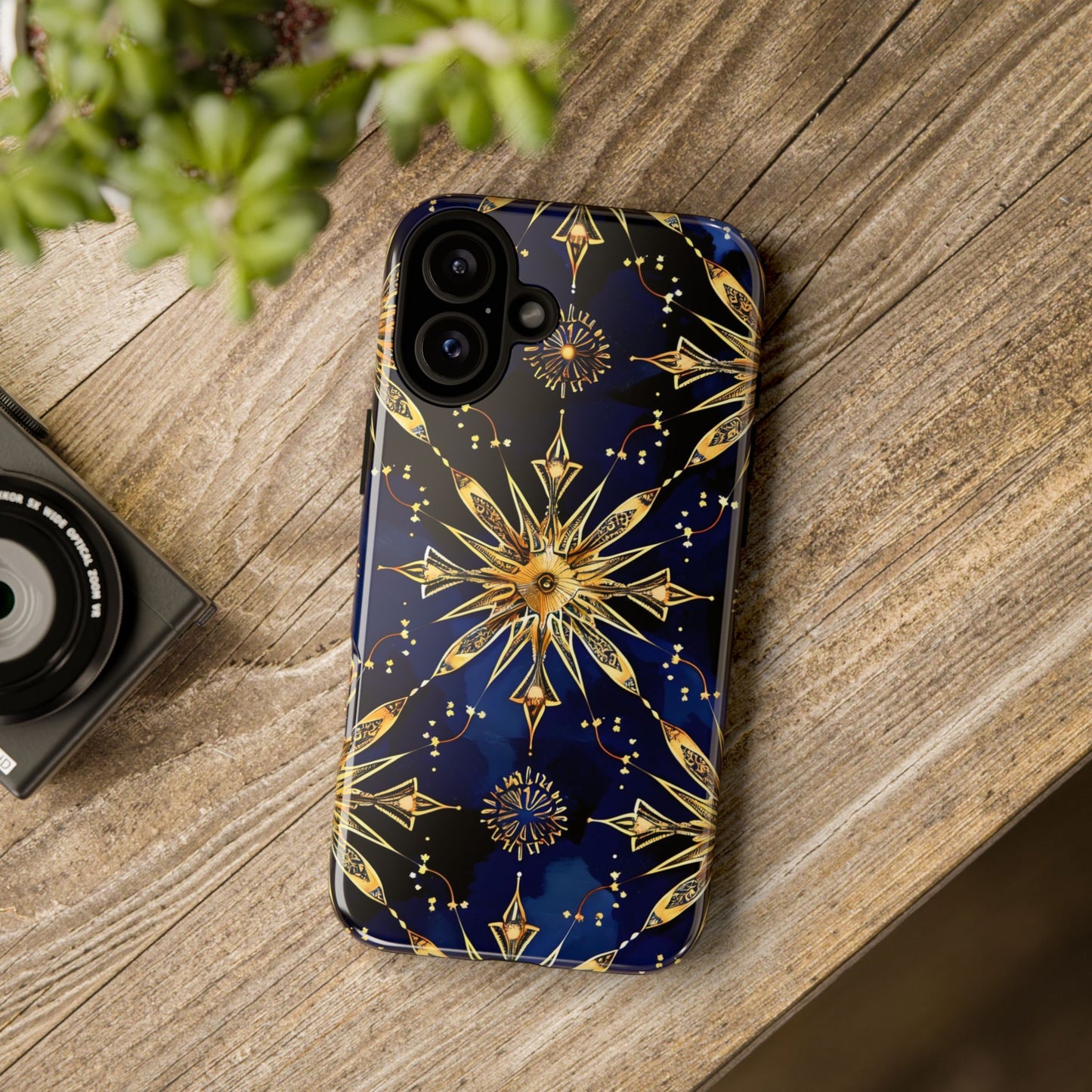 Tough Cases Phone Case with Celestial Design, Stylish Phone Cover, Unique Gift for Space Lovers, Durable Protection, Cosmic Art