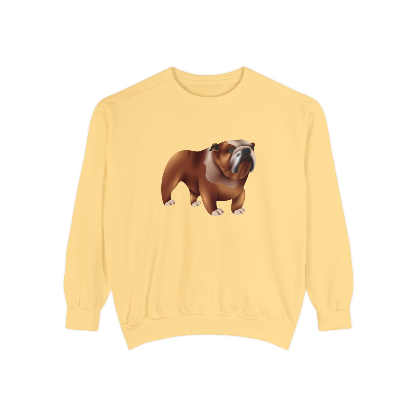 Unisex Garment-Dyed Sweatshirt All Day Wear - British Dog