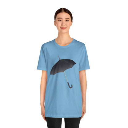 Unisex Jersey Short Sleeve Tee - Regal Royal Umbrella - Elegant and Majestic