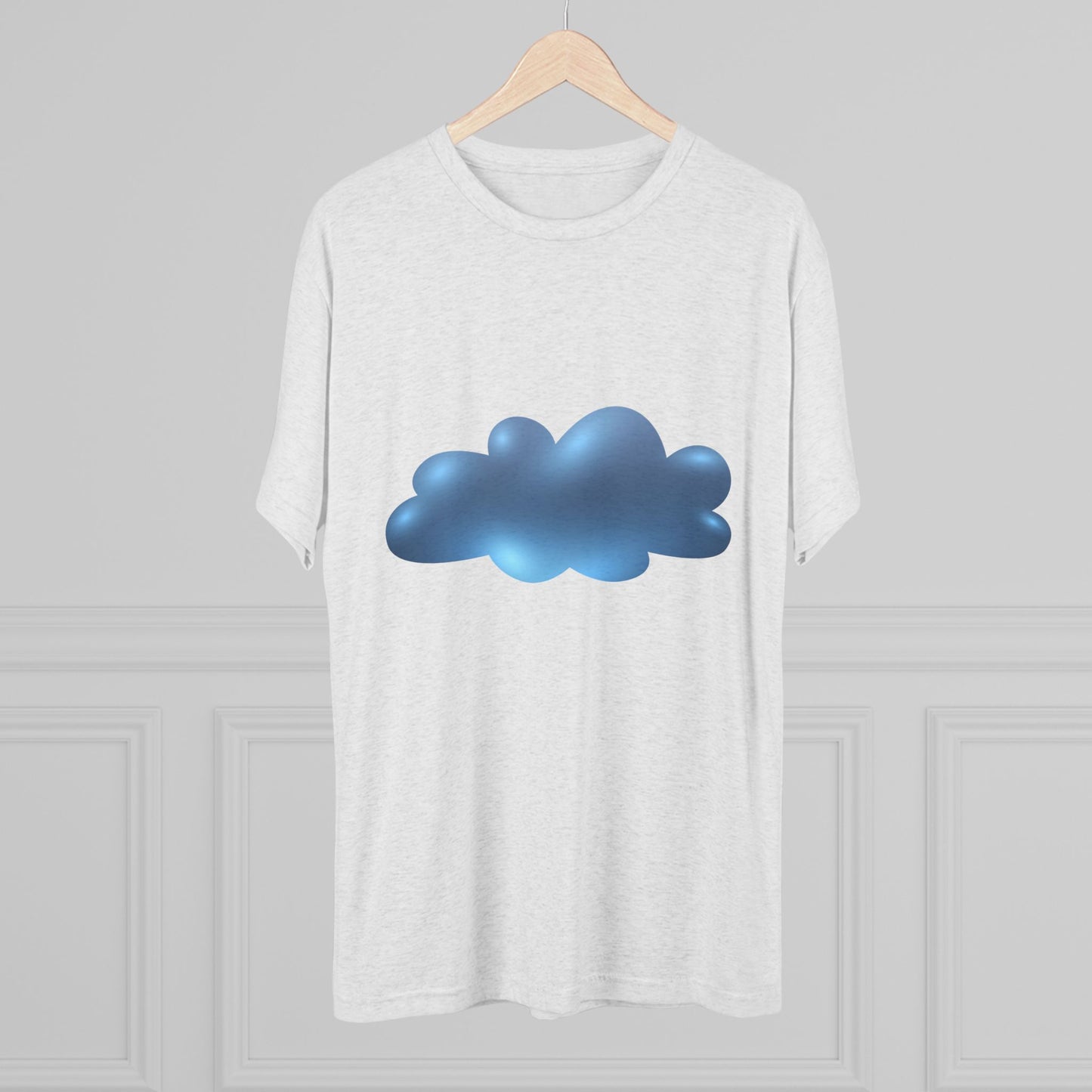 Serene Cloudscape - Dreamy Cloud Classy Unisex Tri-Blend Crew Tee