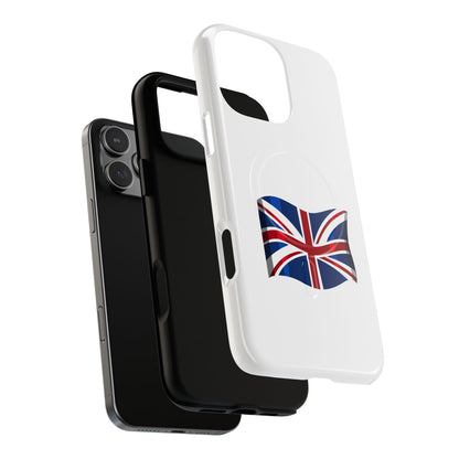Union Jack Tough Magnetic Case, Durable Phone Cover, British Flag Cell Phone Protector, Gift for UK Lovers, Travel Accessories