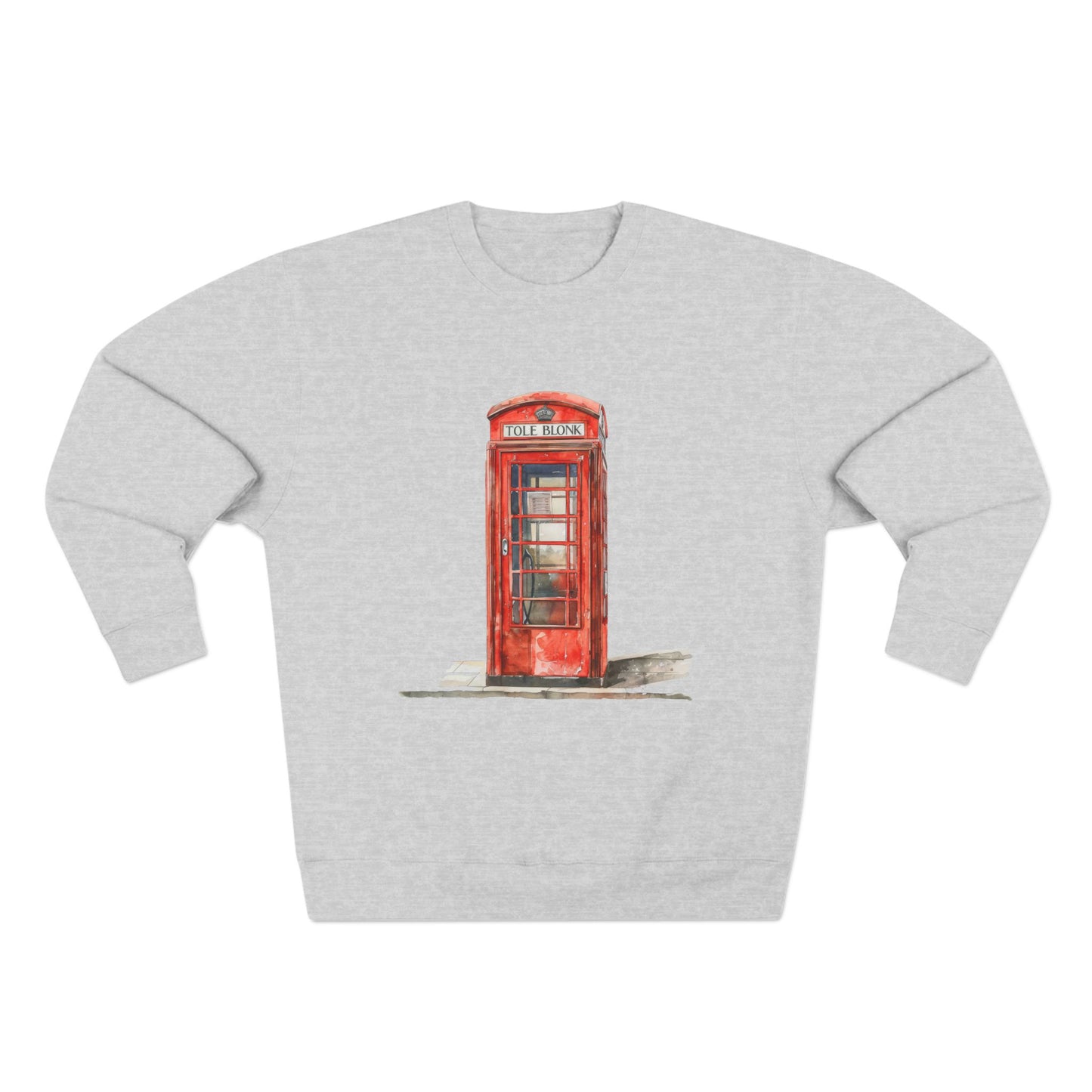 Unisex Crewneck Sweatshirt - Iconic British Public Telephone