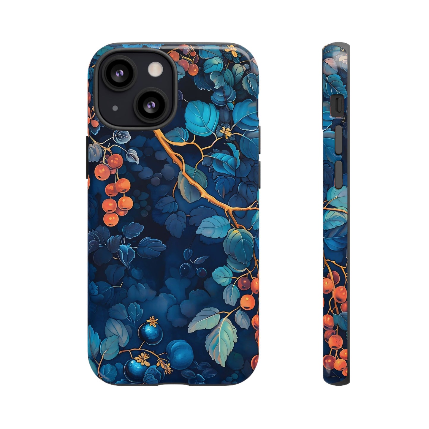 Artistic Phone Case with Floral Design, Tough Cases for iPhone, Nature-Inspired Accessory, Unique Gift for Her, Protective Cover