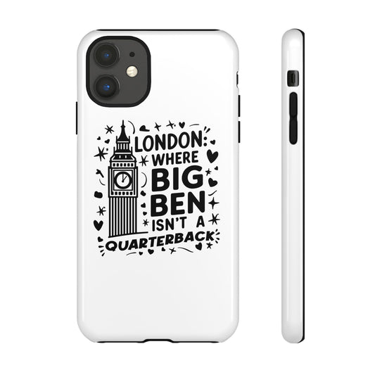 London Big Ben iPhone Case, Funny Phone Cover, Tough Phone Case, Gift for Travelers, London Souvenir