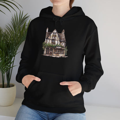 Unisex Heavy Blend™ Hooded Sweatshirt - Elegant British Village Homes