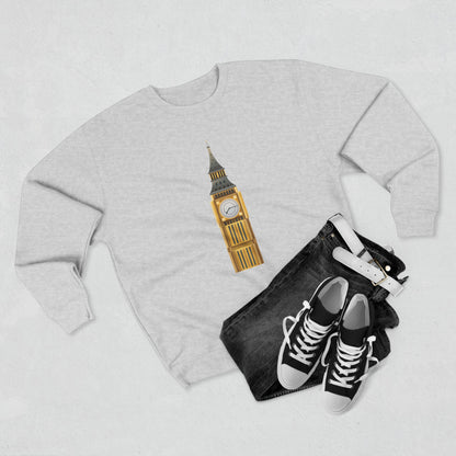 Unisex Crewneck Sweatshirt - Iconic Big Ben Clock Tower