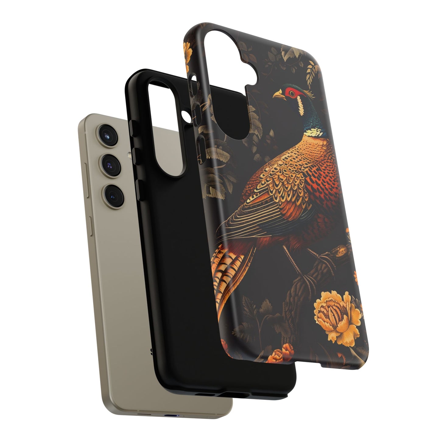 Elegant Bird Phone Case with Floral Design, Tough Phone Cover, Artistic Cell Phone Accessory, Unique Gift for Nature Lovers, Stylish [...]