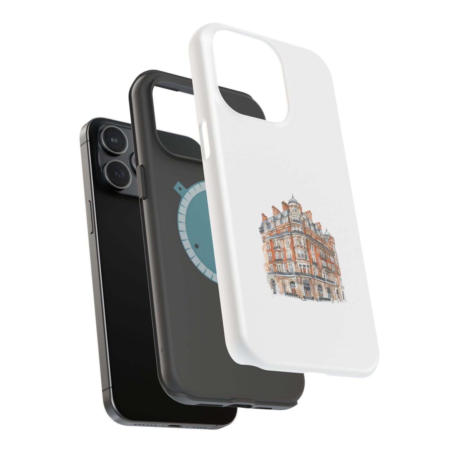 Stylish Magnetic Phone Cases, Unique Design, Urban Art, Customizable Accessories, Great Gift for Phone Lovers