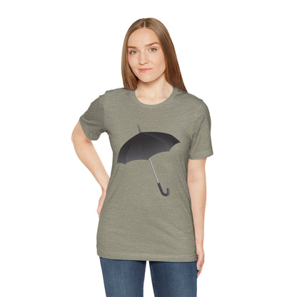 Unisex Jersey Short Sleeve Tee - Regal Royal Umbrella - Elegant and Majestic