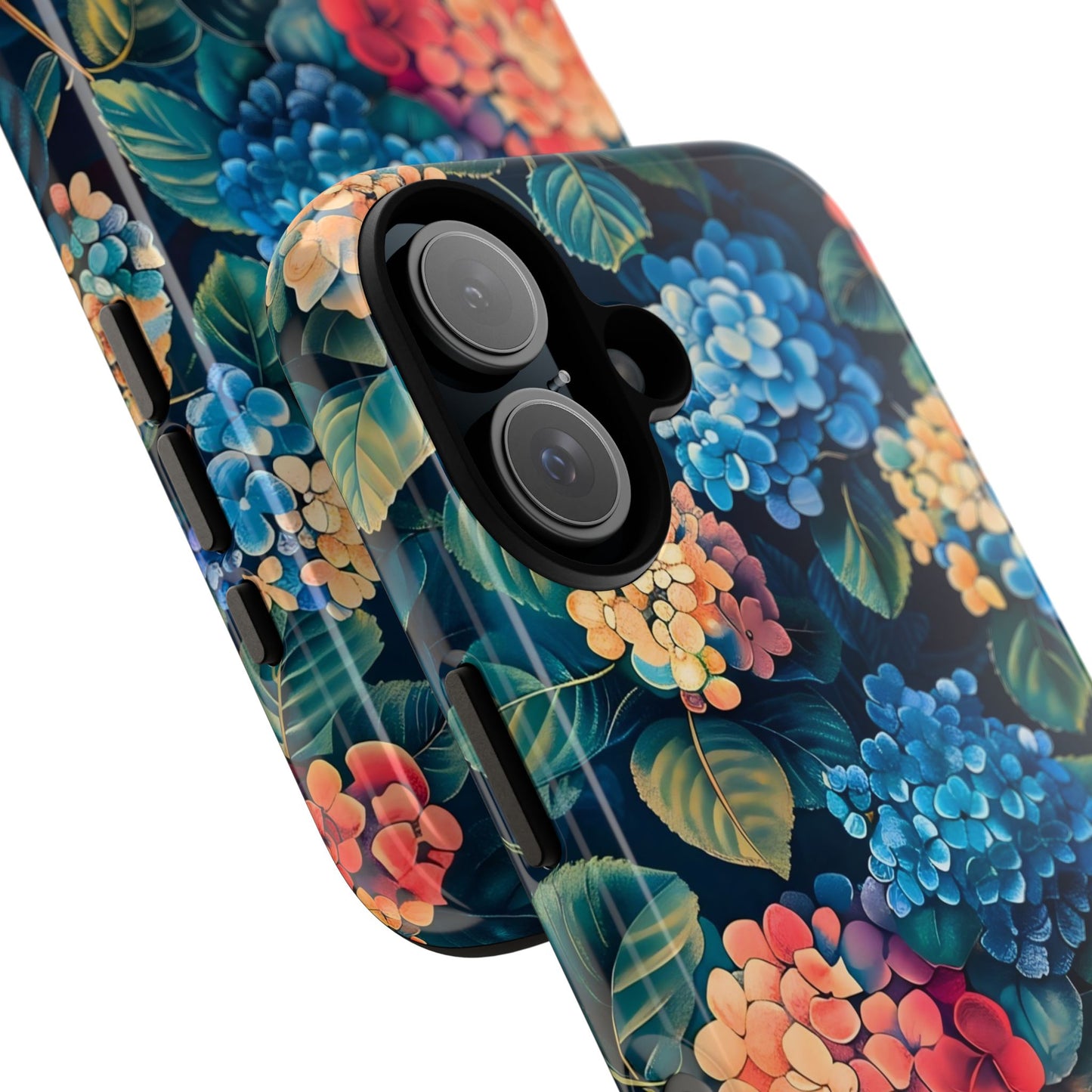 Floral Phone Case, Stylish Tough Case for Gardener Gift, Flower Lover Accessory, Pretty Floral Design, Protective Case