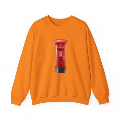 Unisex Heavy Blend™ Crewneck Sweatshirt Classy - Classic UK Royal Mailbox