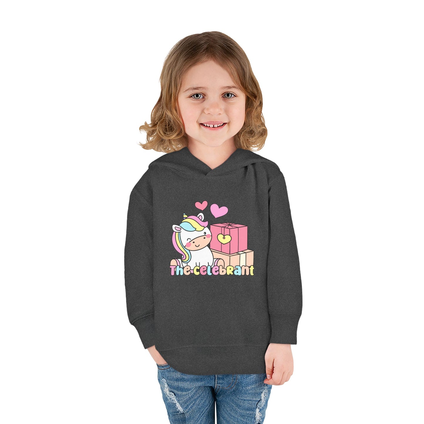 Toddler Unicorn Fleece Hoodie - Cute Gift for Kids