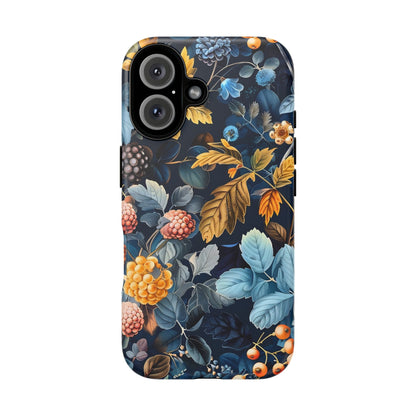 Floral iPhone Case, Tough Phone Cover, Nature-inspired Accessory, Gift for Her, Trendy Protection Case