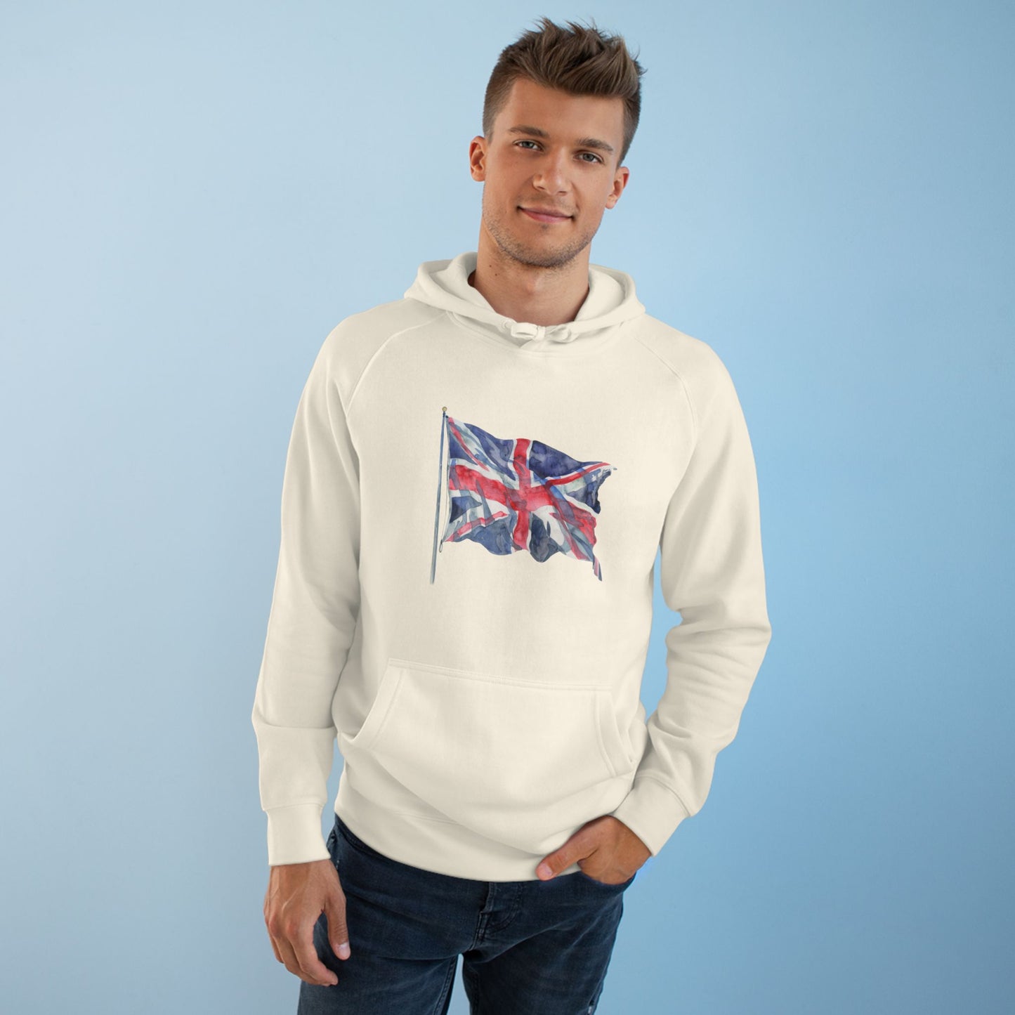 Adorable Unisex Hoodie - British Flag