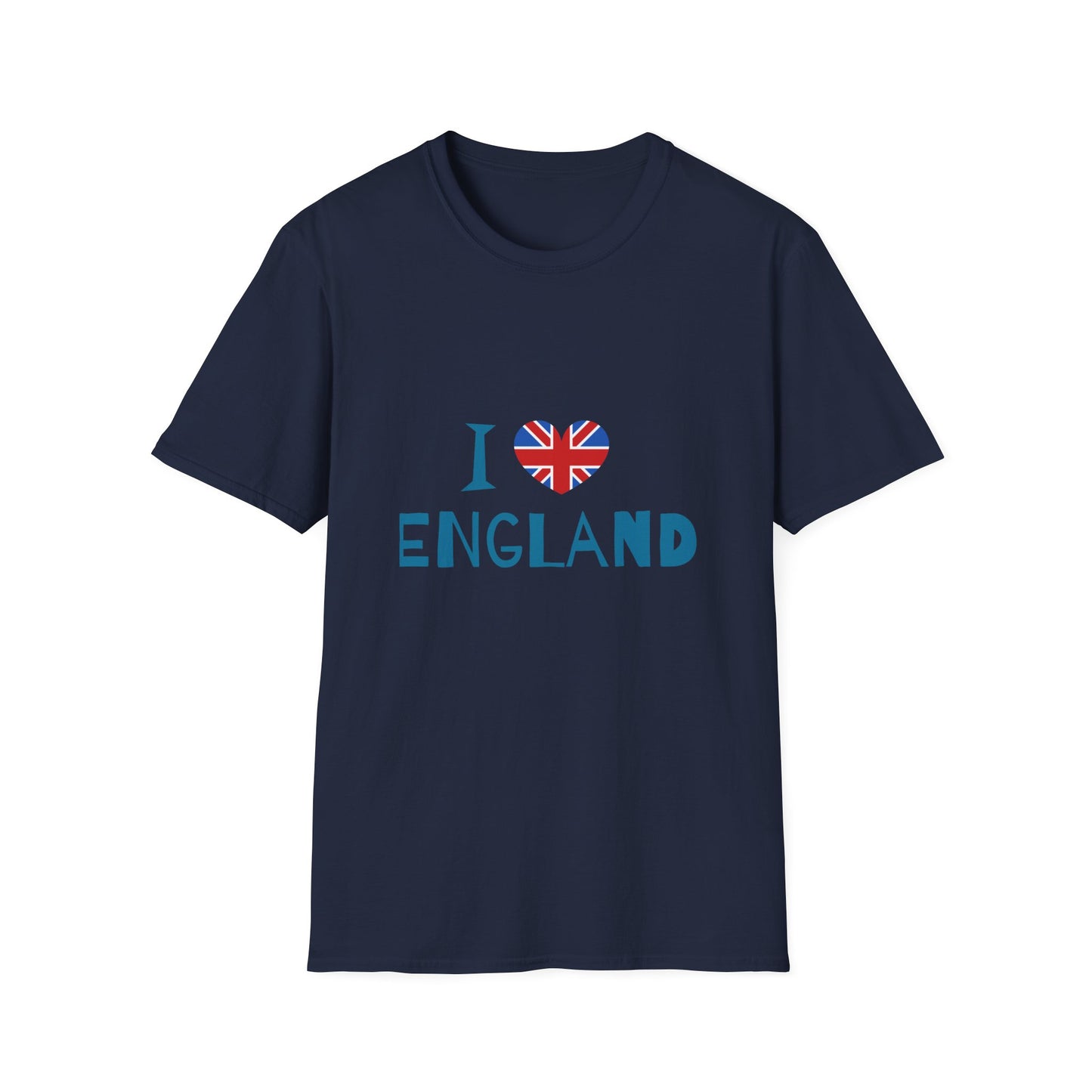 I love England Durable Unisex Softstyle T-Shirt