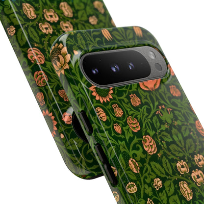 Crimson Leaf Whirl – Phone Case - Tough Cases
