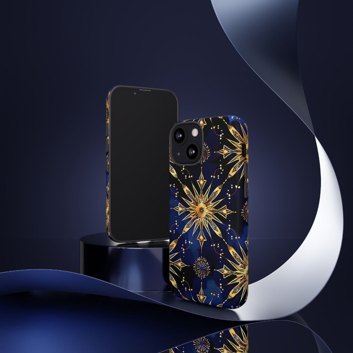 Tough Cases Phone Case with Celestial Design, Stylish Phone Cover, Unique Gift for Space Lovers, Durable Protection, Cosmic Art