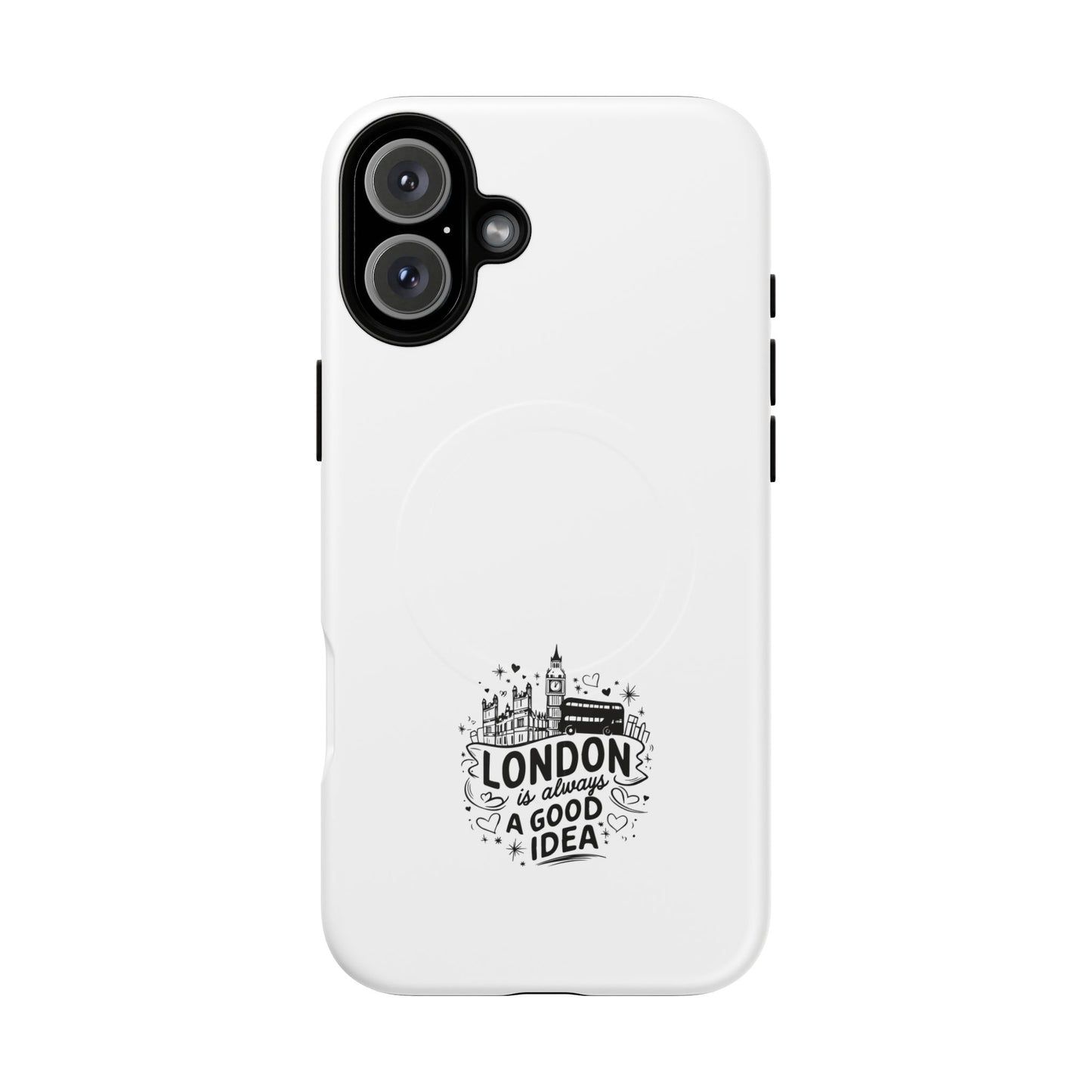 Tough Magnetic Phone Cases - London Is Always A Good Idea, Custom Phone Covers, Travel Gifts, Modern Phone Cases, Durable Cases, [...]