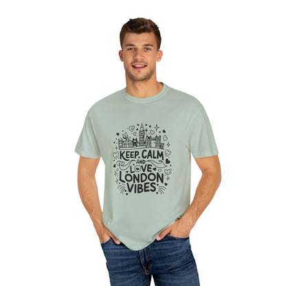 London Vibes Unisex Garment-Dyed T-shirt