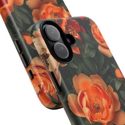 Stylish Floral Phone Case, Tough Cases, Floral Phone Cover, Gift for Her, Spring Accessories, Mother's Day, Phone Protection