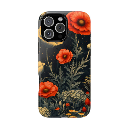 Floral Phone Case: Tough Cases for Nature Lovers, Floral Phone Cover, Protective Case, Gift for Gardeners, Birthday Present