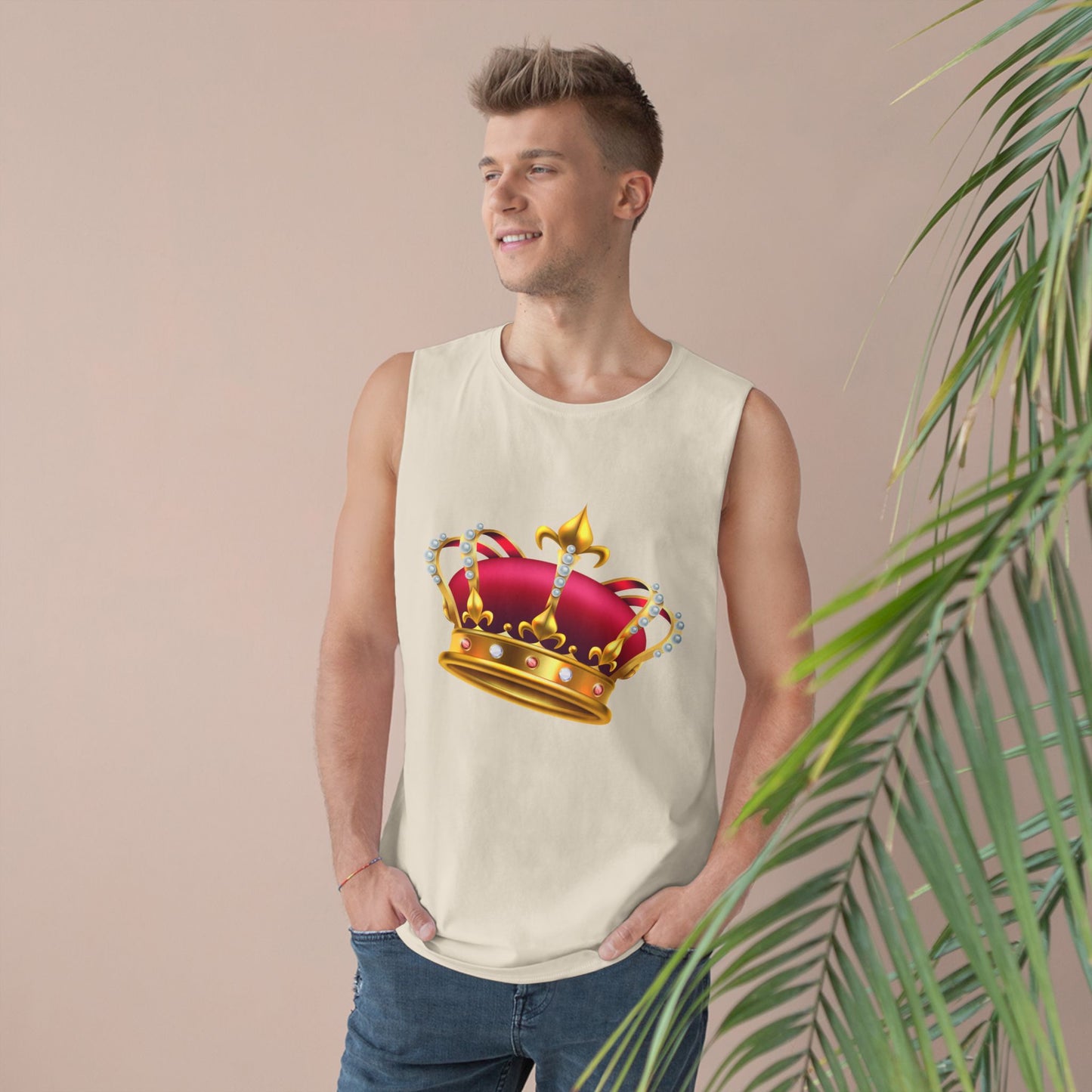 Unisex Barnard Tank - British Royal Crown Design - Iconic Symbol of Monarchy