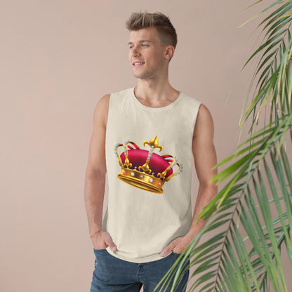 Unisex Barnard Tank - British Royal Crown Design - Iconic Symbol of Monarchy