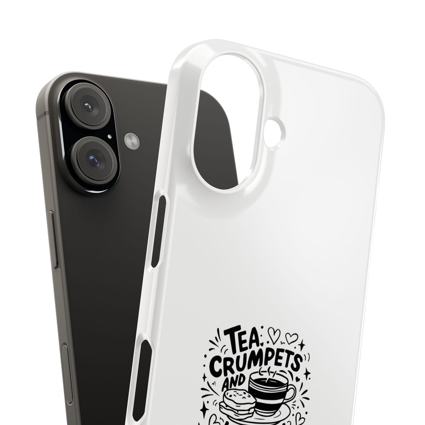 Charming Slim Phone Cases for Tea Lovers | Unique London Adventures | Fun Gift for Friends, Trendy Accessories, Travel Enthusiasts, [...]