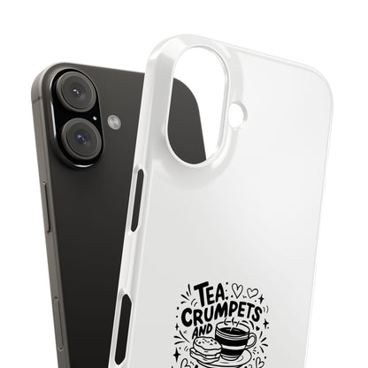 Charming Slim Phone Cases for Tea Lovers | Unique London Adventures | Fun Gift for Friends, Trendy Accessories, Travel Enthusiasts, [...]