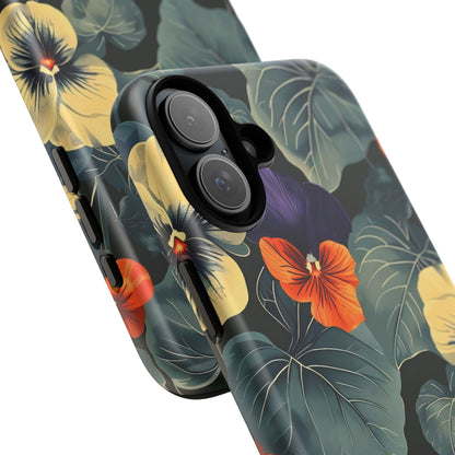Tough Cases Floral iPhone Case, Tough Phone Cover, Stylish Floral Design, Gift for Her, Summer Vibe, Durable Protective Case