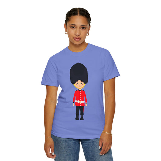 Unisex Garment-Dyed T-shirt - Cornwall’s Pride - Red Jacket at the Army Museum