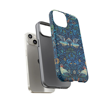 Elegant Bird Pattern Phone Case | Nature Lover Gift, Stylish Mobile Cover, Floral Design, Eco-Friendly, Unique Cell Phone Protector