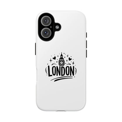 Stylish Phone Case for London Lovers, London Gift, Travel Accessory, Unique Smartphone Case, Cityscape Phone Cover