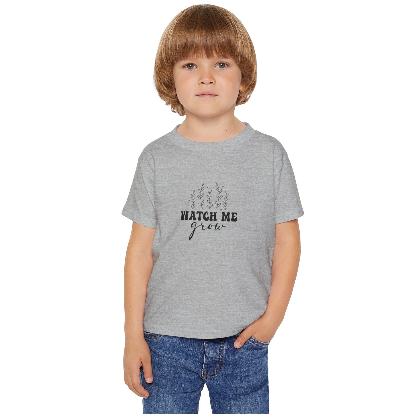 Toddler T-Shirt - Watch Me Grow And Discover The World One Step At A Time  - Perfect Gift for Milestones
