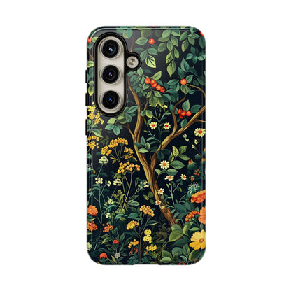 Floral Phone Case - Tough Cases, Colorful Nature Design, Gift for Flower Lovers, Phone Accessory, Unique Cell Phone Cover