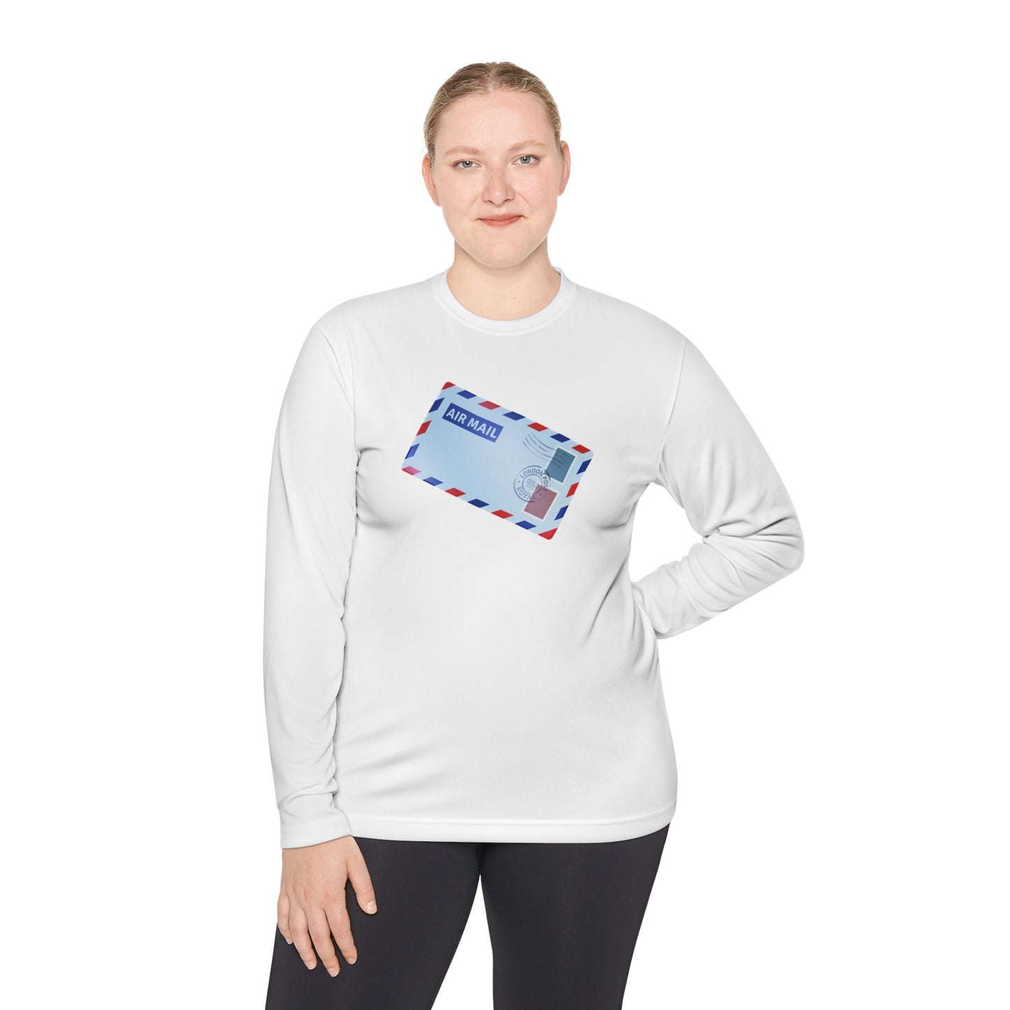 Lightweight Unisex Long Sleeve Tee  - British Air Mail