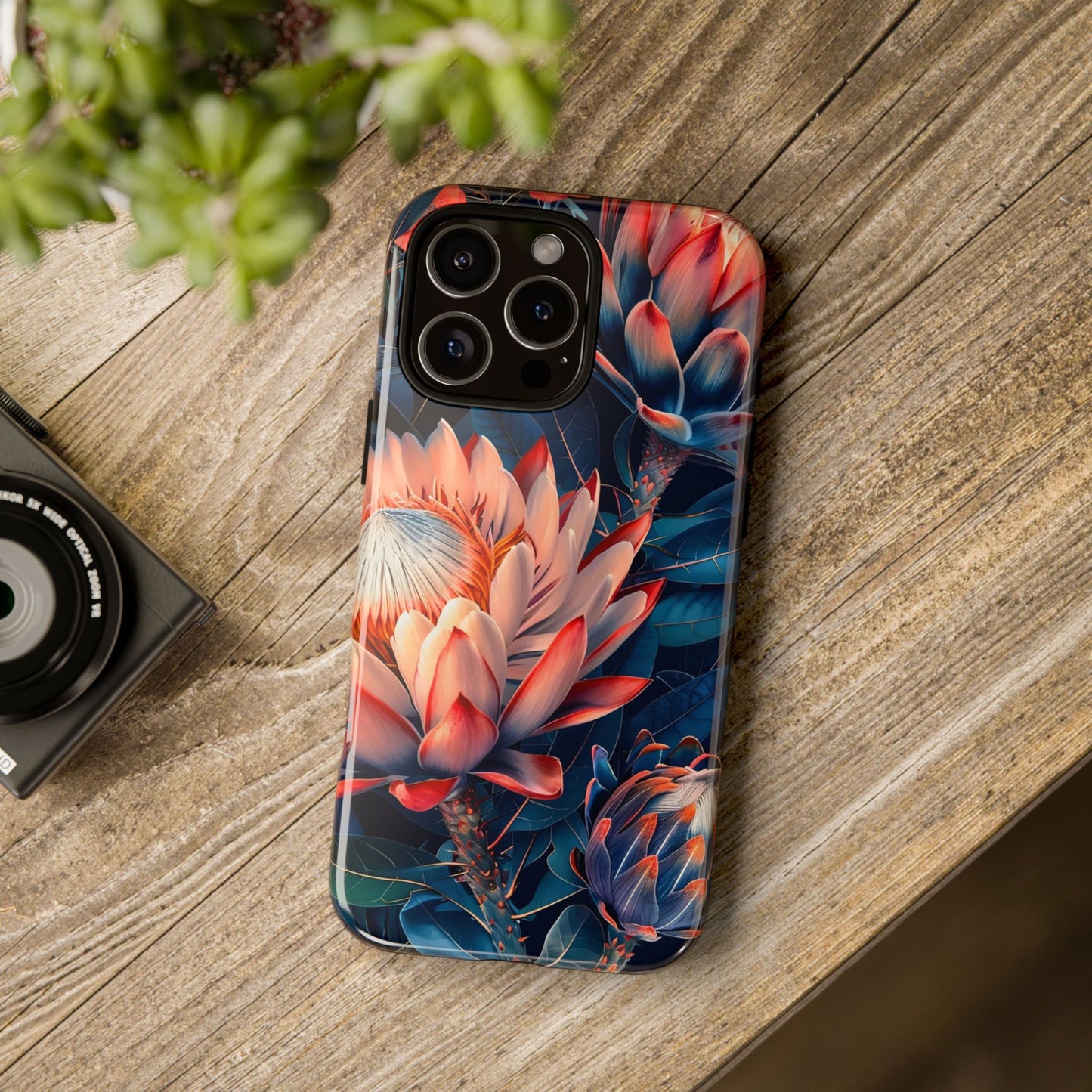 Floral Phone Case | Tough Cases, Floral Design, Phone Accessory, Gift for Her, Customizable Case, Nature Lover Gift