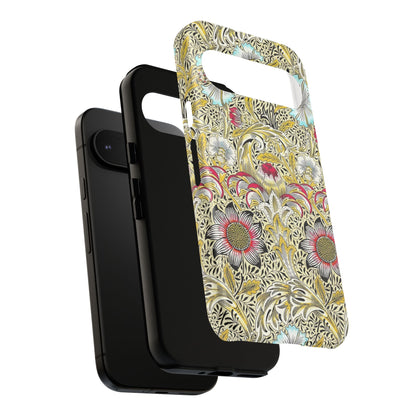 Floral Phone Case - Tough Cases, Floral Design, Stylish, Protective, Unique Gift for Her, Phone Accessories