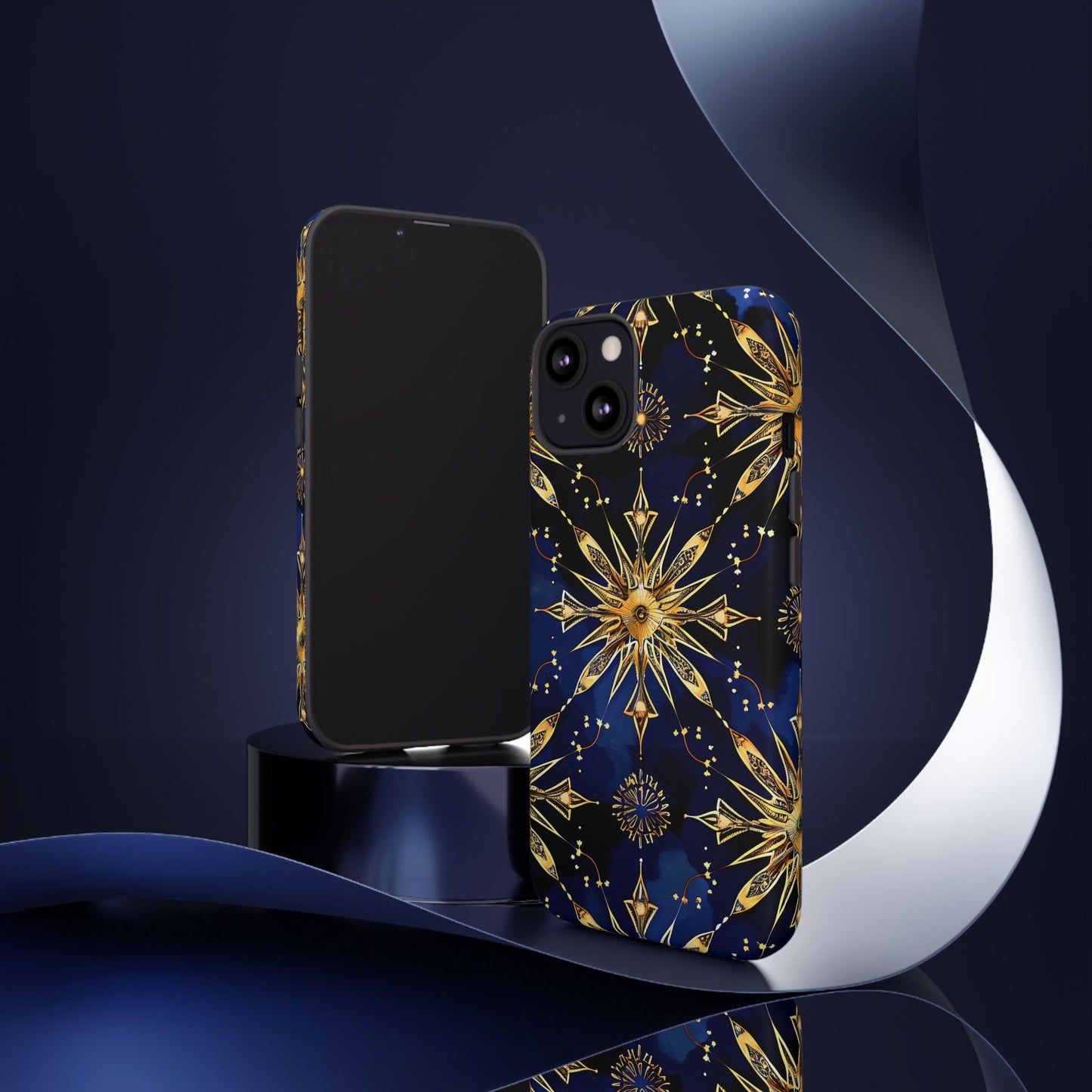 Tough Cases Phone Case with Celestial Design, Stylish Phone Cover, Unique Gift for Space Lovers, Durable Protection, Cosmic Art