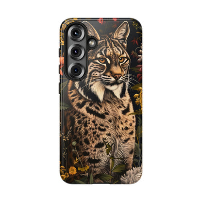 Wildlife Phone Case with Lynx Design, Tough Cases, Animal Lovers Gift, Nature Inspired Accessories, Unique Tech Protection