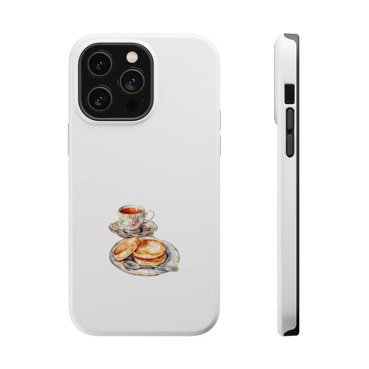 Charming Magnetic Tough Cases - Unique Art Phone Covers, Gift for Tea Lovers, Cute Phone Accessories, Stylish Tech Gifts