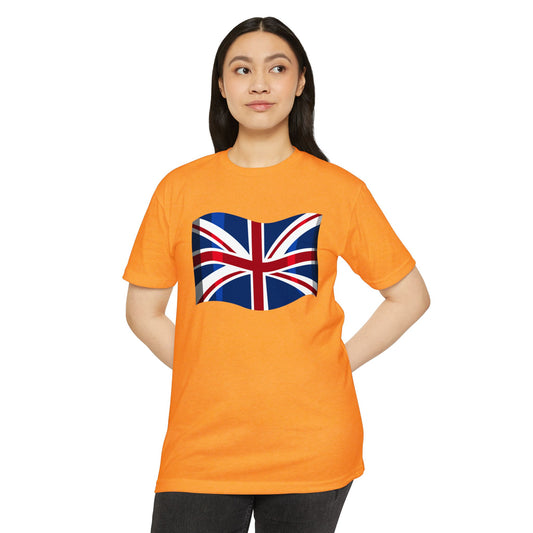 Unisex CVC Jersey T-shirt - Classic Britain: The Union Jack