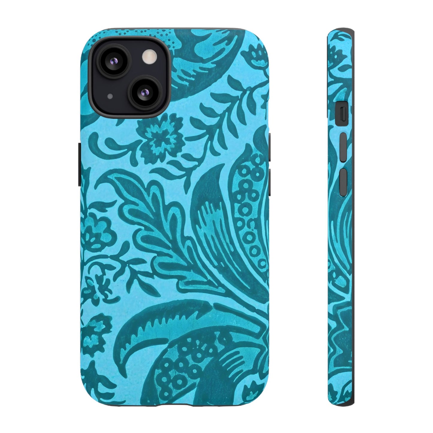 Tough Cases Floral Phone Case, Boho Chic Cover for Smartphones, Unique Gift for Her, Trendy Tech Accessory, Perfect for Personalization