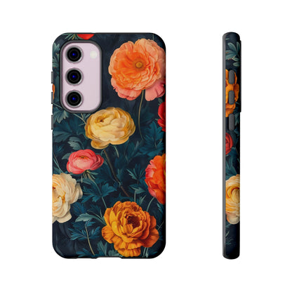 Floral Phone Case, Tough Cases for Phone Protection, Gift for Flower Lovers, Floral Designs, Spring Decor