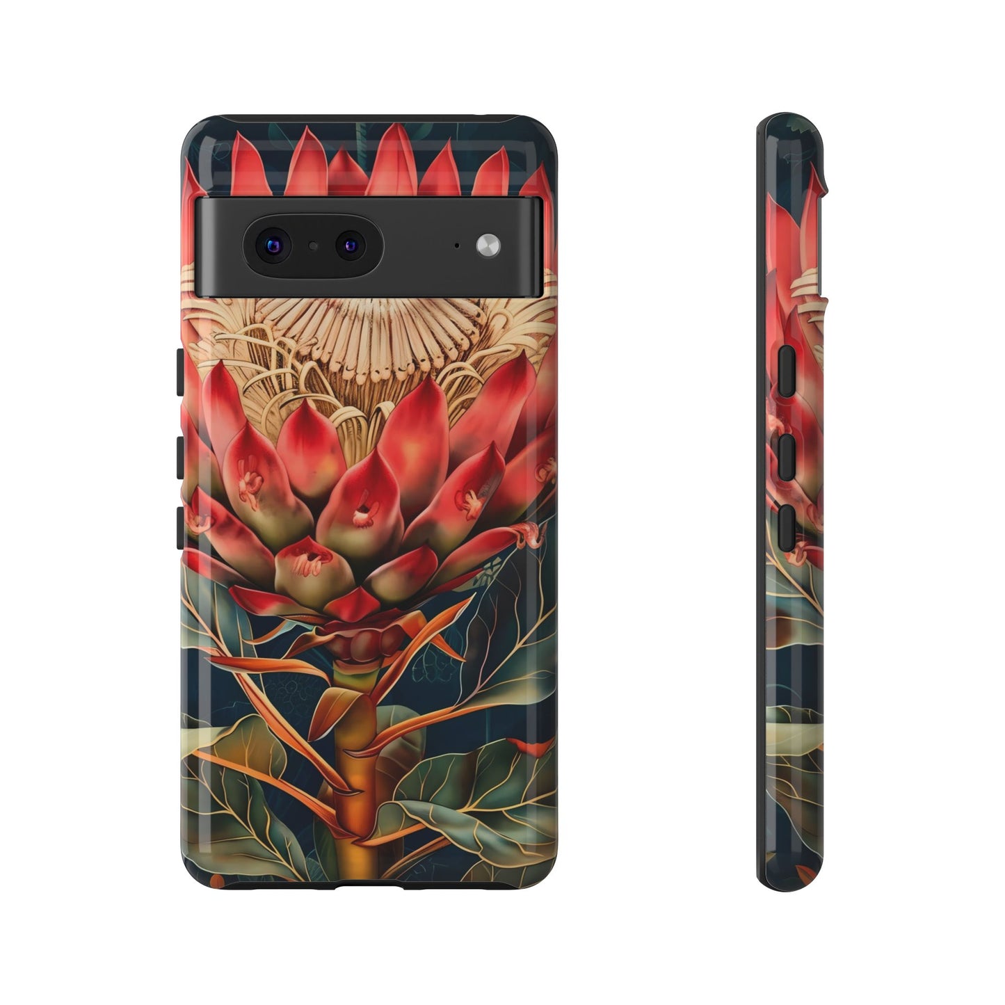 Tough Cases: Vibrant Floral Phone Case, Tough Phone Covers, Floral Art Cases, Nature Design Accessories, Gift for Nature Lovers