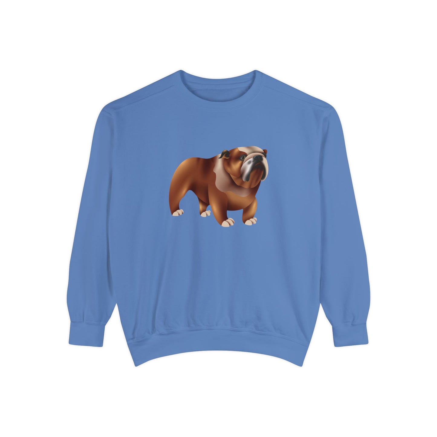 Unisex Garment-Dyed Sweatshirt All Day Wear - British Dog