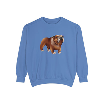 Unisex Garment-Dyed Sweatshirt All Day Wear - British Dog