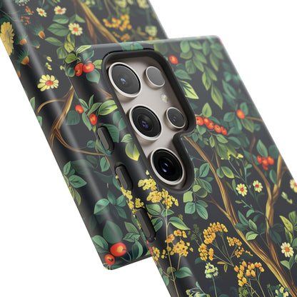 Floral Phone Case - Tough Cases, Colorful Nature Design, Gift for Flower Lovers, Phone Accessory, Unique Cell Phone Cover